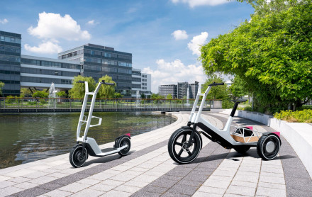BMW - Παρουσίασε ένα concept πατίνι κι ένα concept cargo bike
