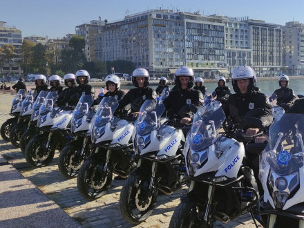 Θεσσαλονίκη - 18 νέες CFMOTO 650 MT για την Ελληνική Αστυνομία