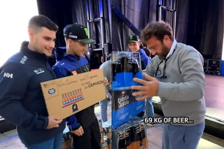 Fabio Quartararo – Κέρδισε... το βάρος του σε μπύρες από την Estrella Galicia!