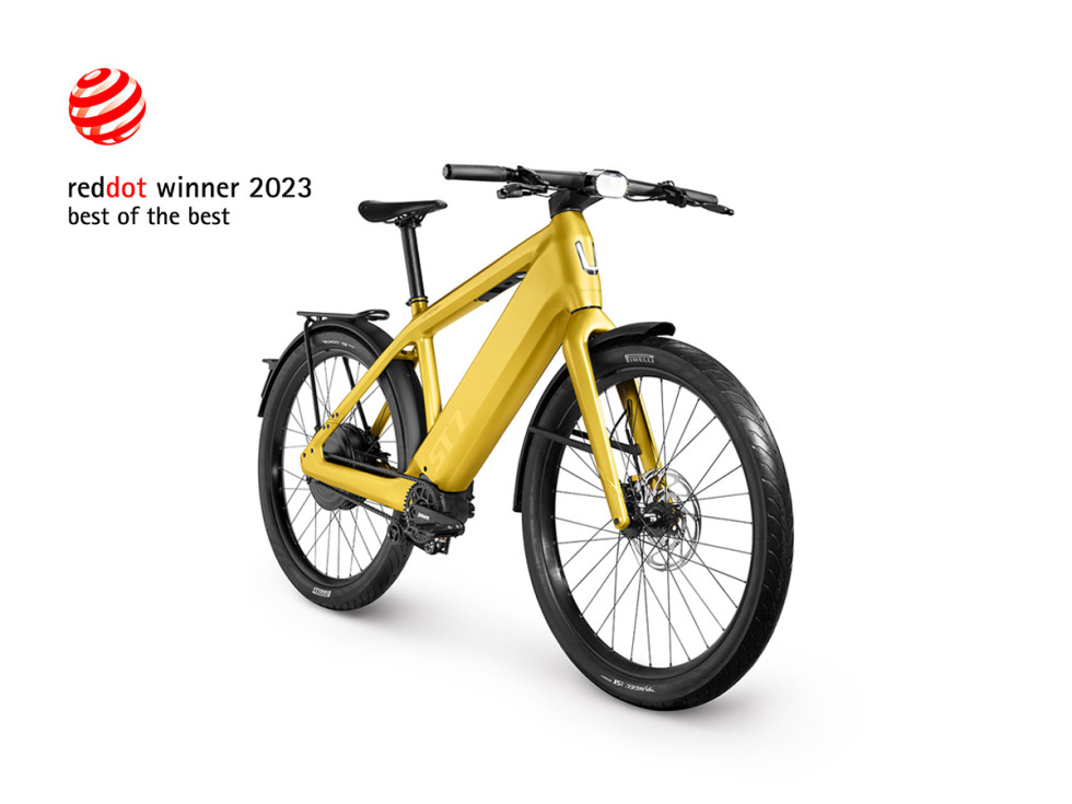 Το ηλεκτρικό ποδήλατο Stromer ST7 πήρε βραβείο σχεδίασης Red Dot