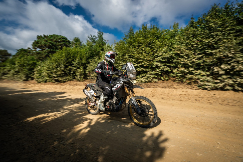 Βάθρο για την Aprilia Tuareg 660 στο TransAnatolia Rally