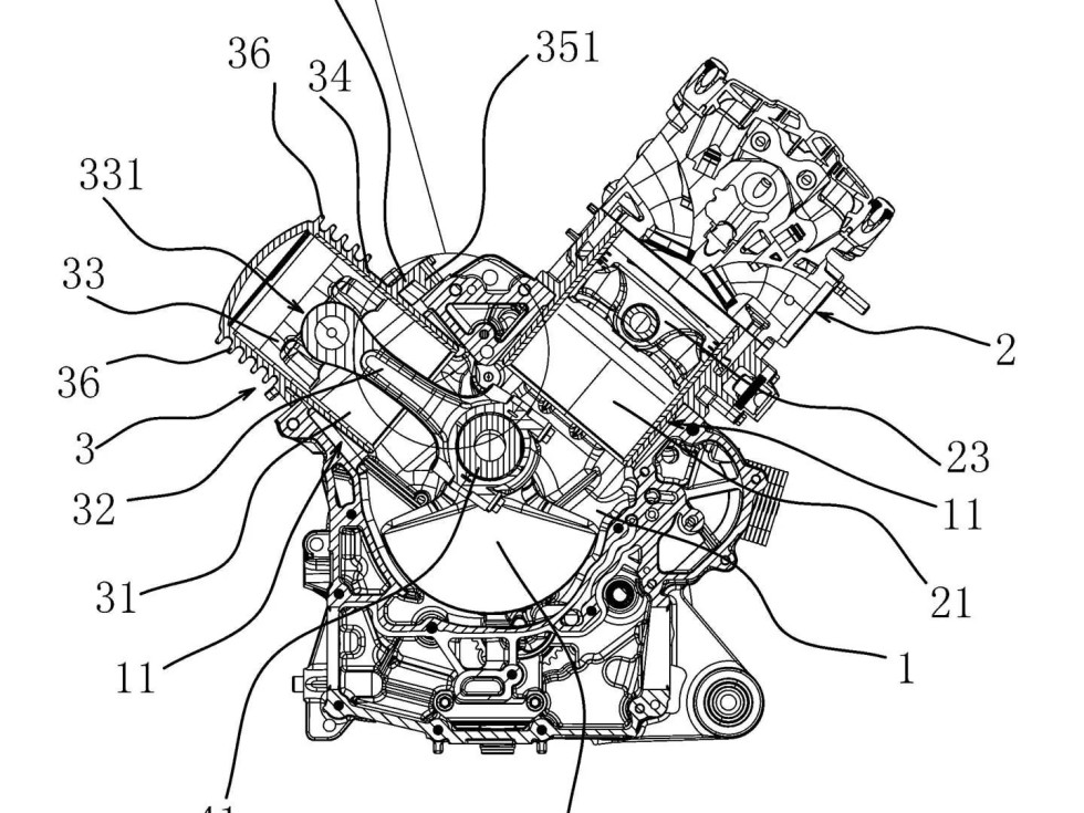 QJMOTOR – Πατέντα για νέο μονοκύλινδρο κινητήρα με... δύο κυλίνδρους!