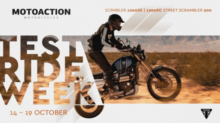 Triumph Scrambler's Test Ride Week στο Motoaction
