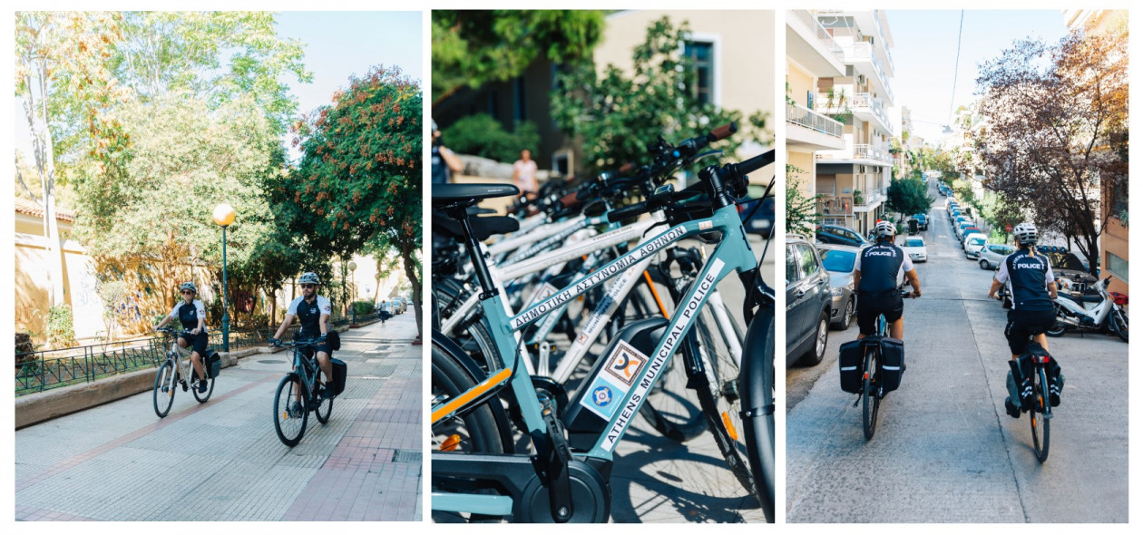 Δήμος Αθηναίων - Είκοσι νέα ποδήλατα για τη Δημοτική Αστυνομία