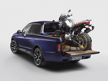 BMW X7 Pick-up - Ένα concept φορτηγάκι για να κουβαλάτε την F 850 GS σας
