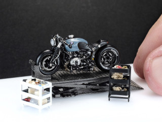 Akara Studio – Μικροσκοπικές, τυπωμένες 3D, άκρως ρεαλιστικές μοτοσυκλέτες