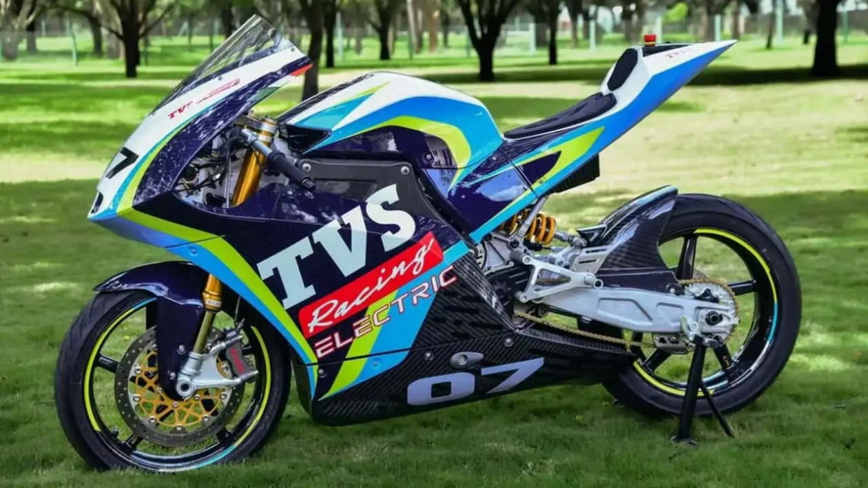 TVS - Ανακοίνωσε ενιαίους αγώνες ηλεκτρικών μοτοσυκλετών στην Ινδία
