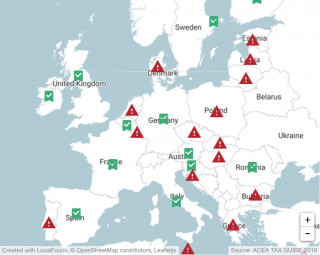 Ευρωπαϊκός χάρτης κινήτρων για αγορά ηλεκτρικών οχημάτων
