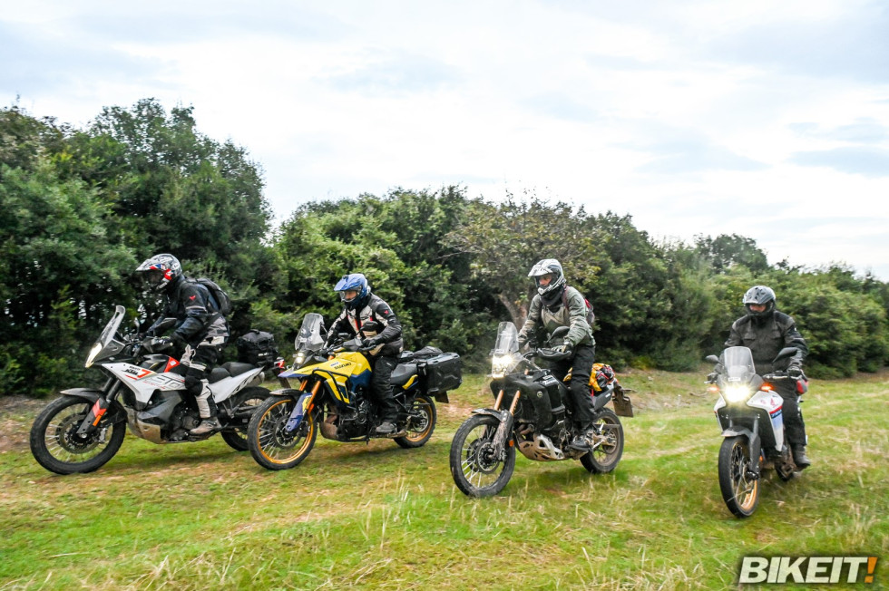 Συγκριτικό μεσαίων Adventure – Honda Transalp 750 / KTM 790 Adventure / Suzuki V-Strom 800DE / Yamaha Tenere 700 World Raid
