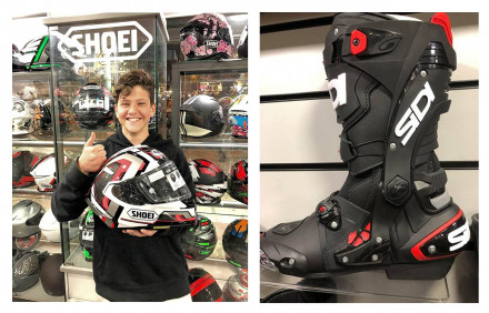 SHOEI, IXS &amp; SIDI υποστηρίζουν τον Γιάννη Περιστερά στους Αγώνες του 2020