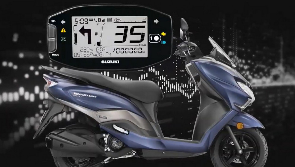 Suzuki Burgman Street 125, Access 125 - Τώρα με συνδεσιμότητα
