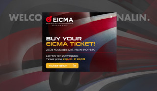 EICMA 2021 - Η προπώληση εισιτηρίων ξεκίνησε