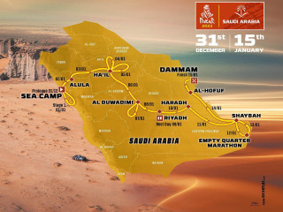 Dakar 2023 – Η άκρως απαιτητική διαδρομή