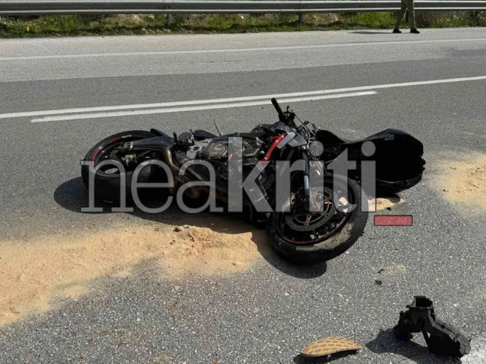 Κρήτη - Νέο θανατηφόρο τροχαίο με μοτοσυκλετιστή