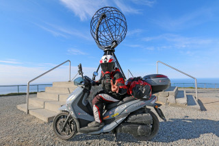 SYM NORDKAPP - Ο Κωνσταντίνος Μητσάκης στο βορειότερο ακρωτήρι της Ευρώπης με SYM HD 300 - Β' μέρος