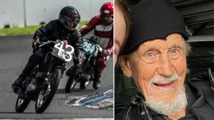 97 ετών: Ο γηραιότερος αγωνιζόμενος με μοτοσυκλέτα