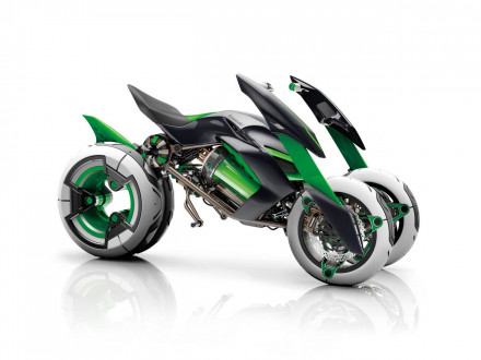 Kawasaki - Ετοιμάζει τετράτροχη μοτοσυκλέτα παραγωγής!