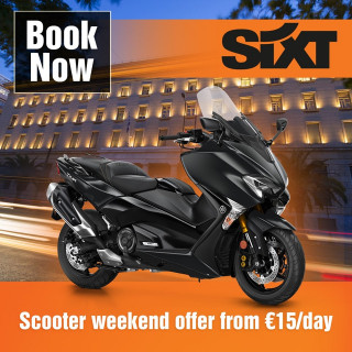 Sixt – Νοίκιασε ένα σκούτερ για το Σαββατοκύριακο από €15 τη μέρα