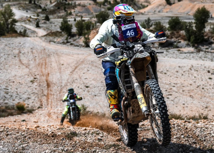 Πέτρος Πισσαρίδης και Voge 300 Rally στο Dinarik Rally 2025