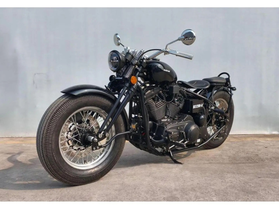 Κινεζική bobber 1.200cc με κινητήρα Harley Evolution