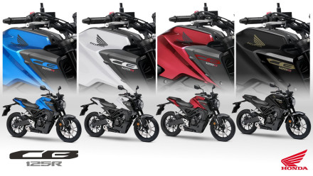 Honda CB125R 2024 - Νέα οθόνη, χρώματα και πιστοποίηση EU5+