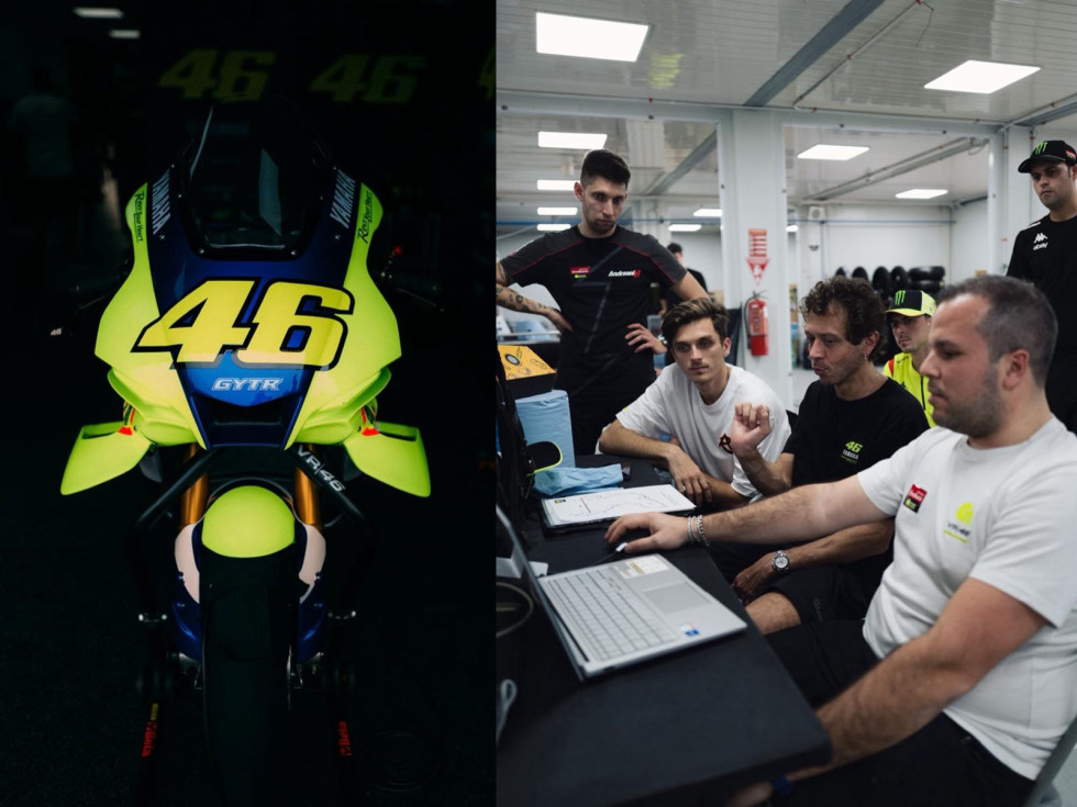 Valentino Rossi - Προπόνηση με την ακαδημία στη Mandalika