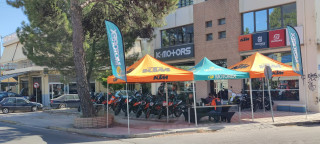 Orange Days 2021 – Στάση KTM Central Store στην Αθήνα με παρέα 40 μοτοσυκλετιστές