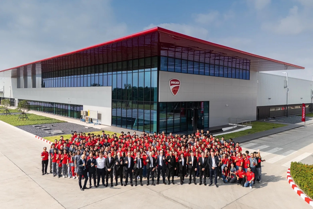 Η Ducati εγκαινίασε νέο εργοστάσιο στην Ταϊλάνδη