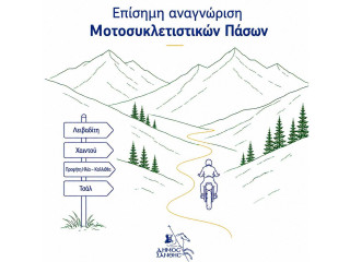Επίσημη αναγνώριση 4 Μοτοσυκλετιστικών Πάσων στον Δήμο Ξάνθης!