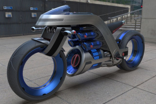 Φουτουριστικό concept μοτοσυκλέτας, εμπνευσμένο από… ηλεκτρική σκούπα