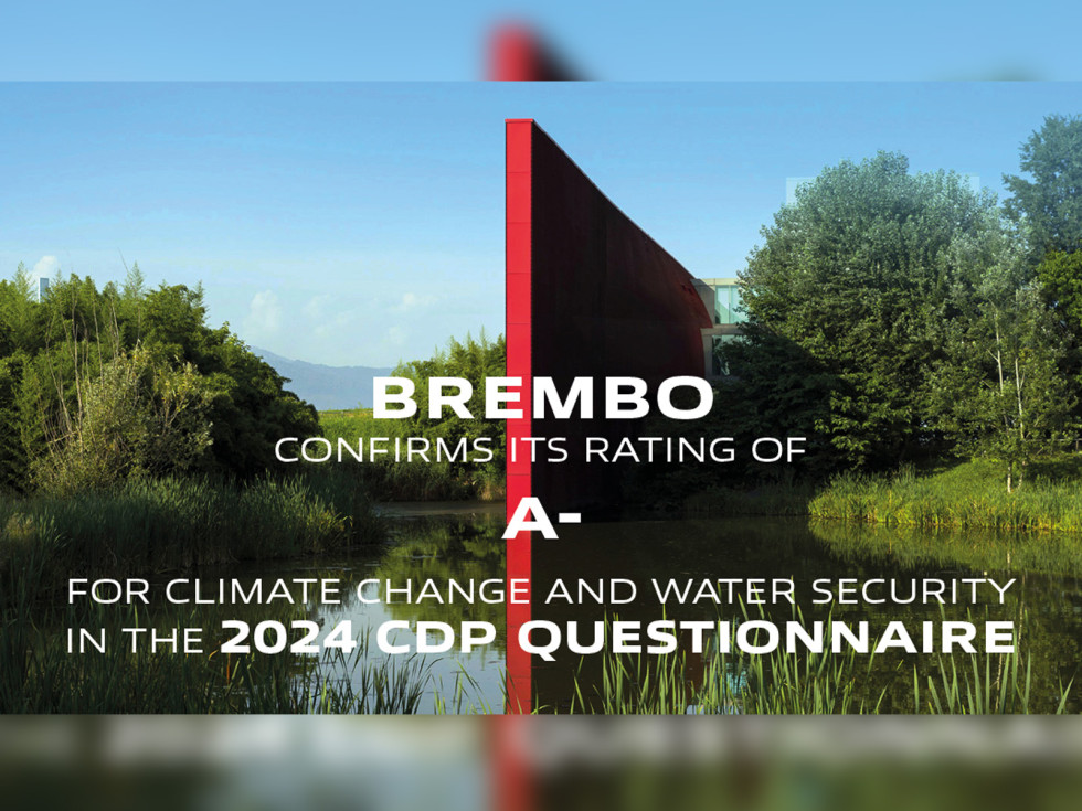 Brembo - Περιβαλλοντική διάκριση από το μη κερδοσκοπικό οργανισμό CDP