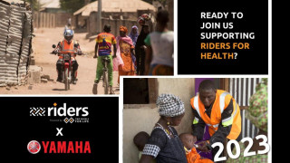 Yamaha – Δεύτερη χρονιά συνεργασίας με τους Riders For Health