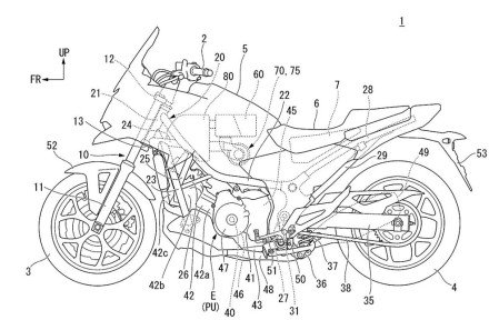 Honda – Τουρμπάτο NC750X και Goldwing σε τεχνικά σχέδια!