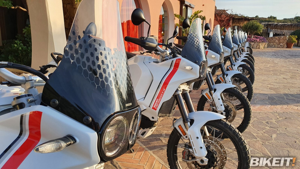 Ρεπορτάζ - Παρουσίαση Ducati DesertX στην Σαρδηνία