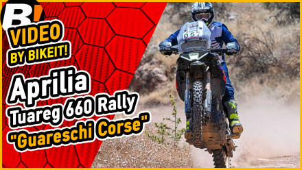 Factory Test Ride - Aprilia Tuareg 660 Rally "Guareschi Corse"