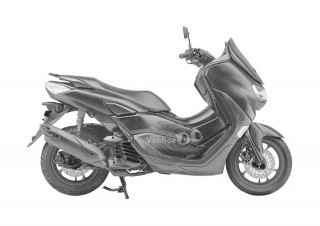 Yamaha NMax 155 2020 - Σχέδια πατέντας αποκαλύπτουν