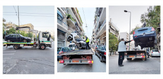 Δήμος Αθηναίων - Aπομάκρυνε από τους δρόμους 3.862 εγκαταλελειμμένα οχήματα σε μία διετία