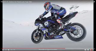 Hugo Clere + Yamaha R1 με καρφιά στα λάστιχα = Ατελείωτο παιχνίδι στο χιόνι - VIDEO