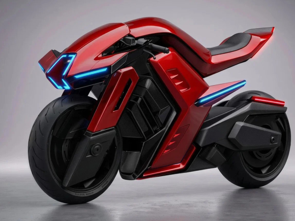 Furion Taran - Ηλεκτρική hyperbike μοτοσυκλέτα με κίνηση και στους δύο τροχούς