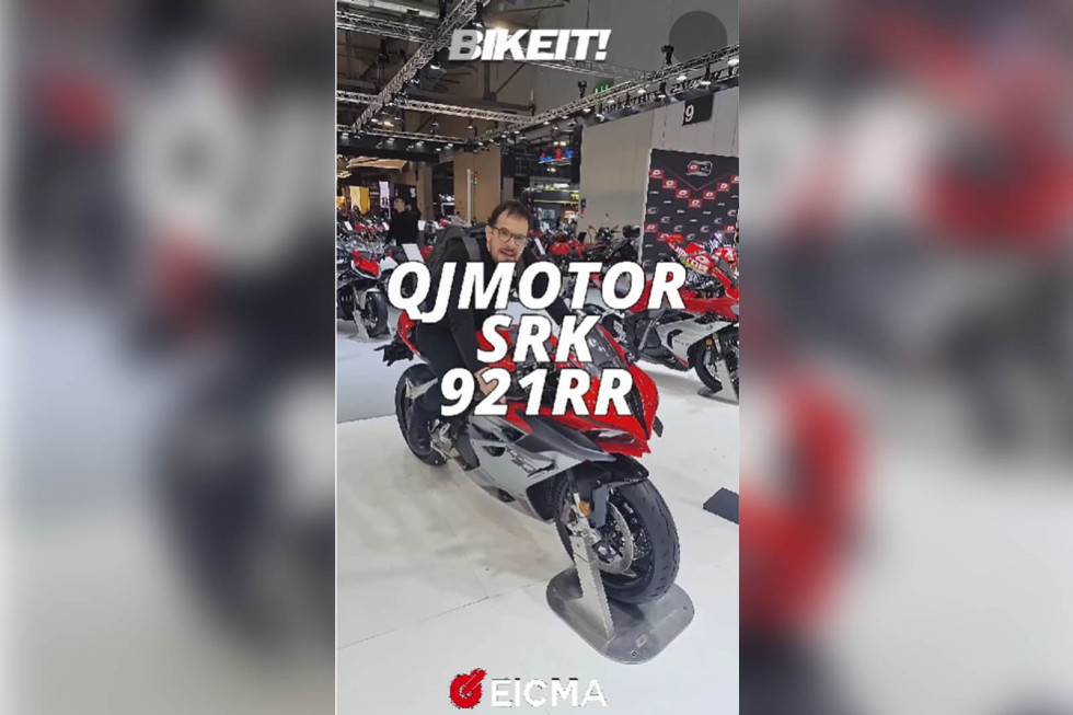 Short Video - QJMOTOR SRK 921 RR 2026 στην EICMA 2025