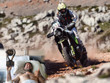 Hellas Rally Raid 2024 - Στο βάθρο αν και πολυτραυματίας ο Κίμωνας Καράμπελας!