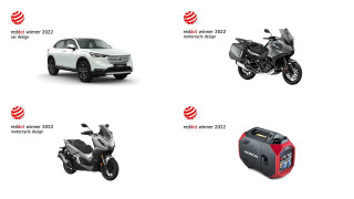 Honda – Κατέκτησε τέσσερα βραβεία σχεδιασμού Red Dot