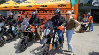 KTM Orange Days 2019: Στην Κατερίνη με παρέα 50 μοτοσυκλετιστές