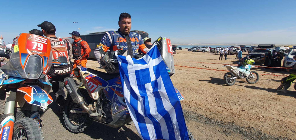Βασίλης Μπούδρος – Τερμάτισε στην δυσκολότερη κατηγορία του Dakar 2024!