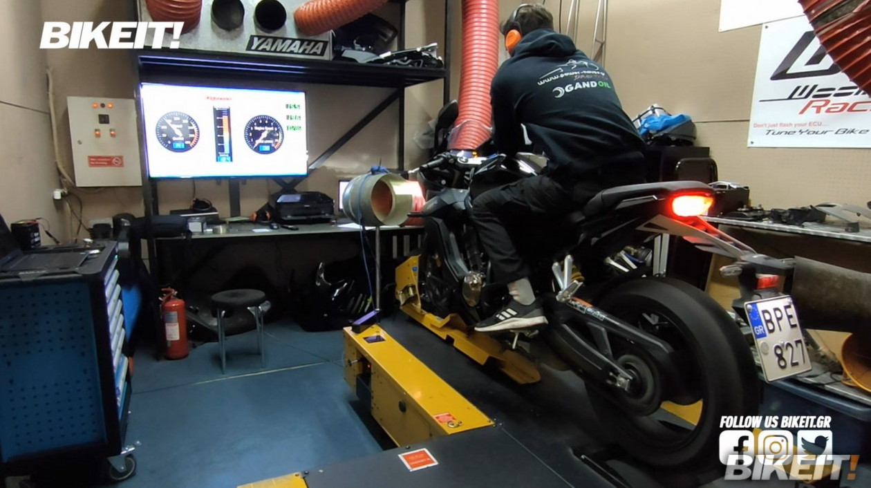 Dyno Test - Honda CBR 650R 2021 - Video