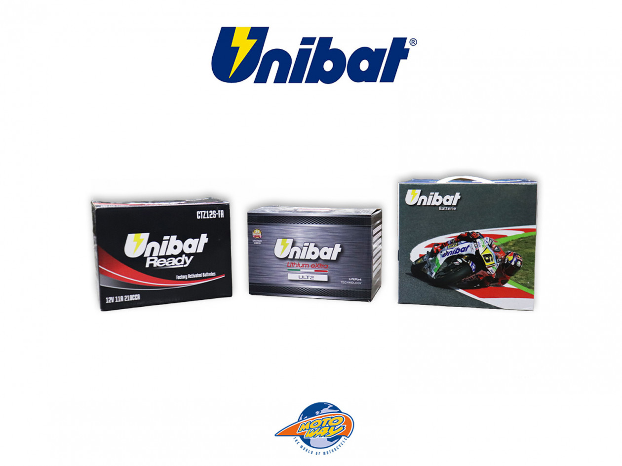 Μπαταρίες Unibat για κάθε τύπο μοτοσυκλέτας!