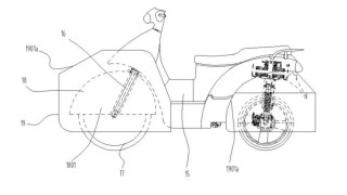 Zongshen - Πατέντα για αμφίβιο scooter με πίσω τροχό που γίνεται… προπέλα!