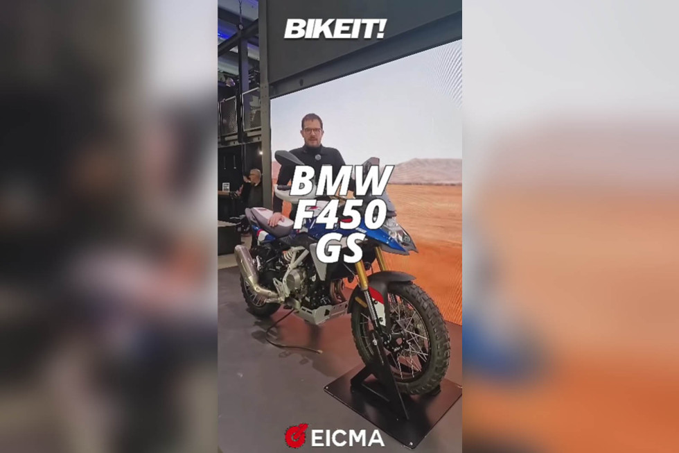 Short Video - BMW F 450 GS στην EICMA 2025