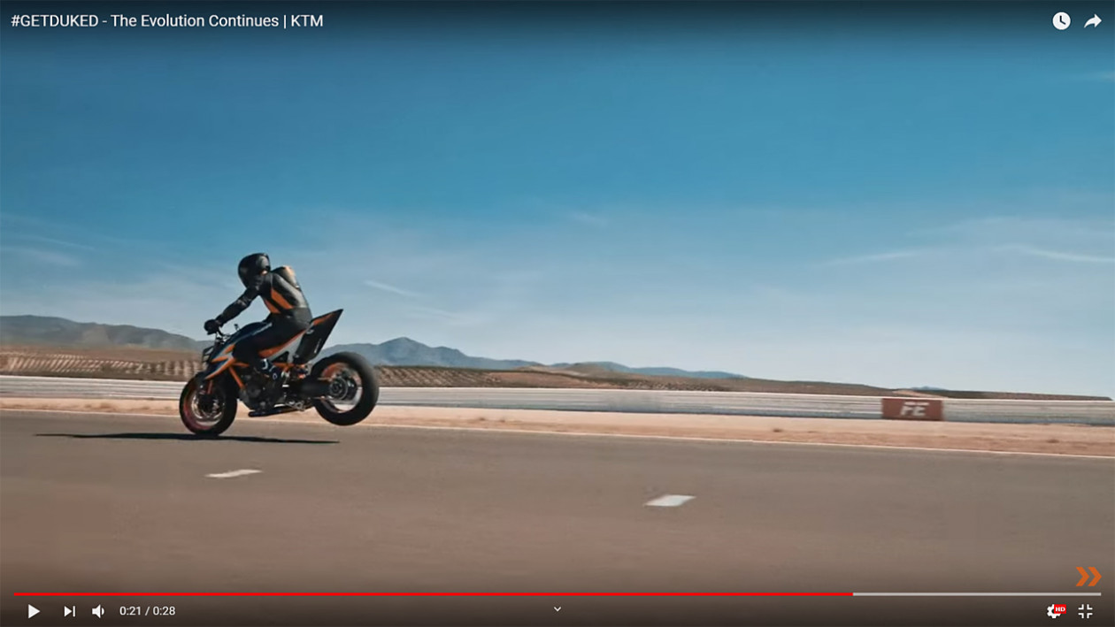 KTM 1290 Super Duke R 2020 - 4ο Teaser Video