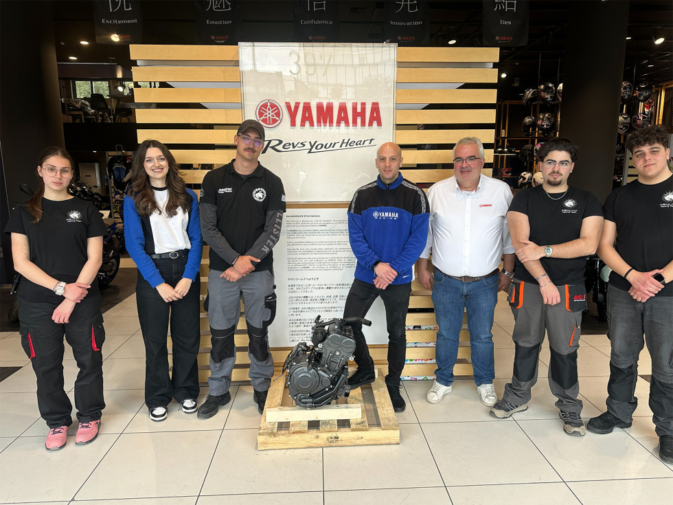 Yamaha - Yποστηρικτής των ομάδων FSTUC/Πολυτεχνείο Κρήτης και Minautor Racing Team του Ελ.Με.Πα.